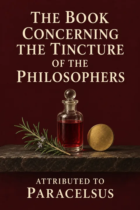 The Book Concerning The Tincture Of The Philosophers